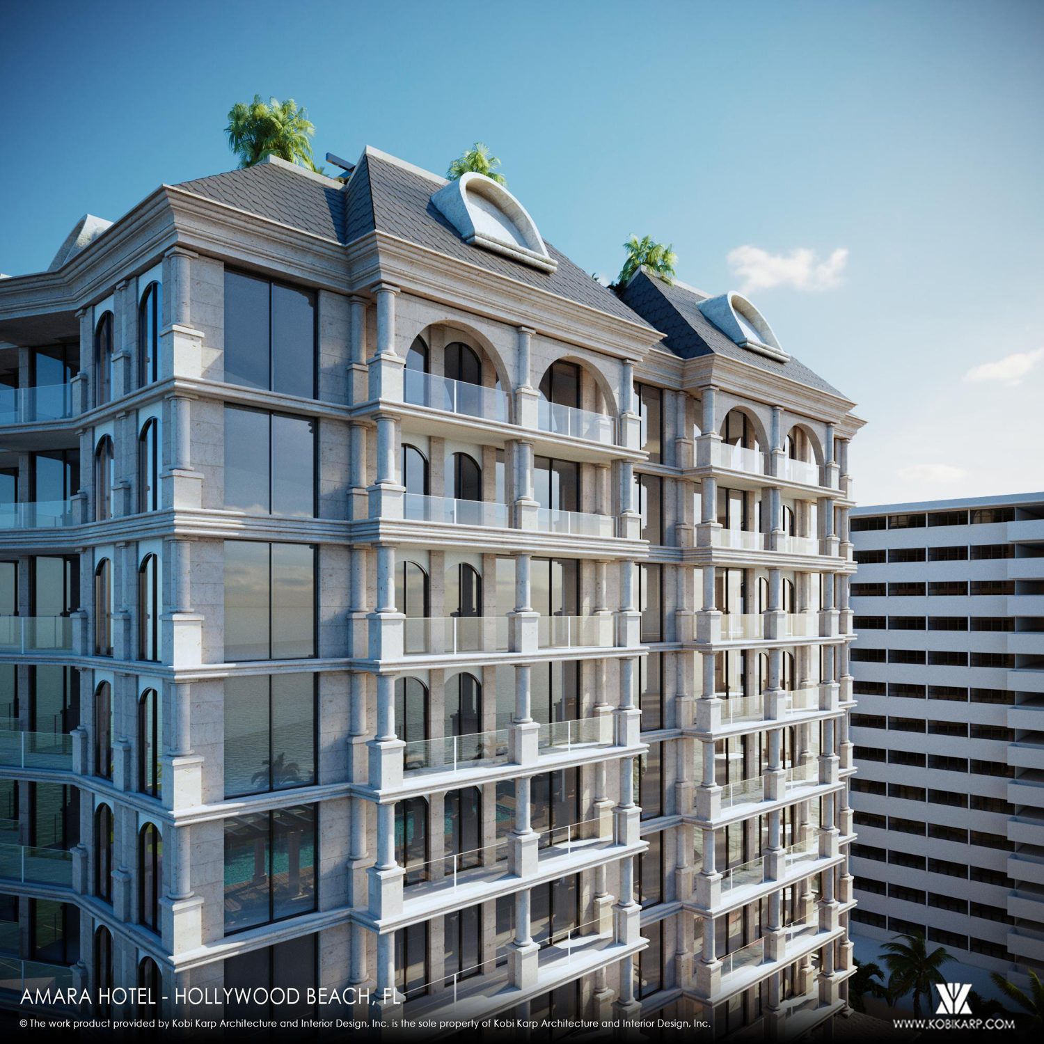 Amara Hotel and Residences rendering